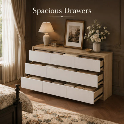 Chest of Drawers Tallboy 9 Drawers Tall Boy
