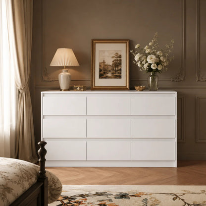 Chest of Drawers Tallboy 9 Drawers Tall Boy