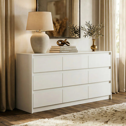 Chest of Drawers Tallboy 9 Drawers Tall Boy