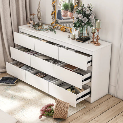 Chest of Drawers Tallboy 9 Drawers Tall Boy