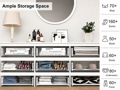 Chest of Drawers Tallboy 9 Drawers Tall Boy