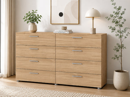 Lowboy 8 Drawers Dresser