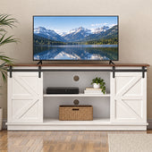 Entertainment Unit TV cabinet with Sliding Door