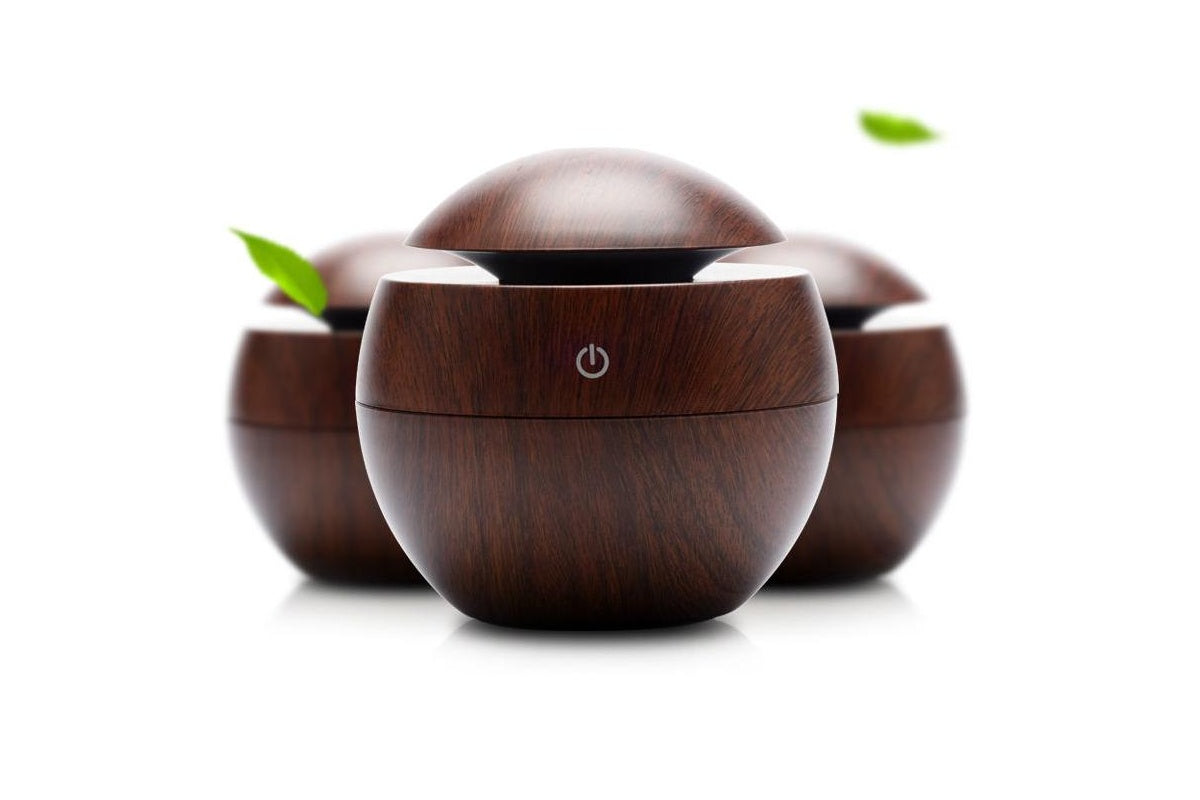 Side view of ultrasonic cool mist diffuser in white colour
