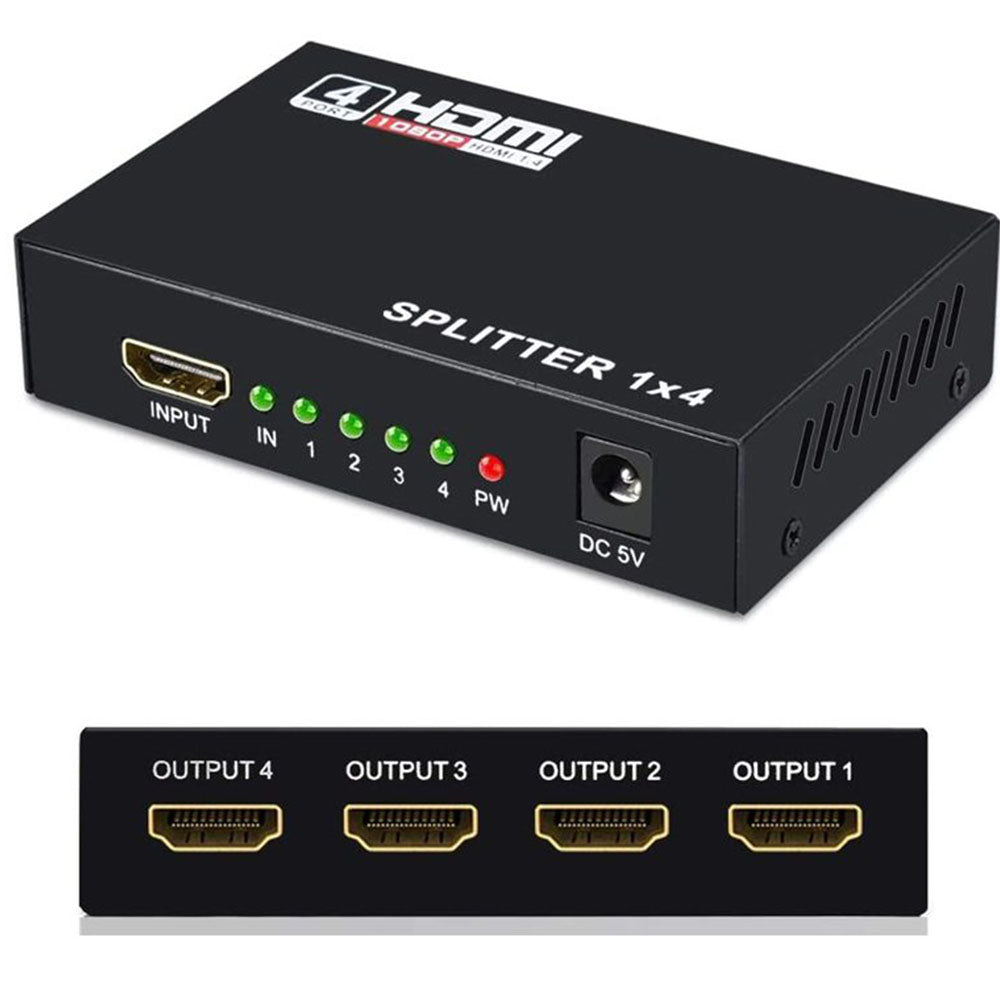 HDMI Splitter 1 in 4 Out