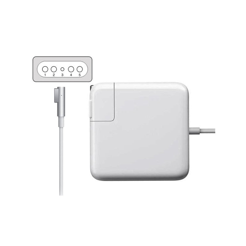 Macbook Pro Charger 60W replacement with NZ plug side view