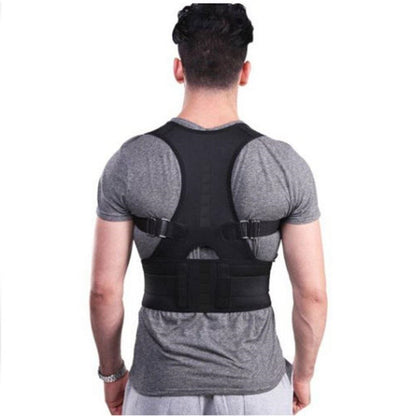 Posture Correct back support unisex design shown on male model
