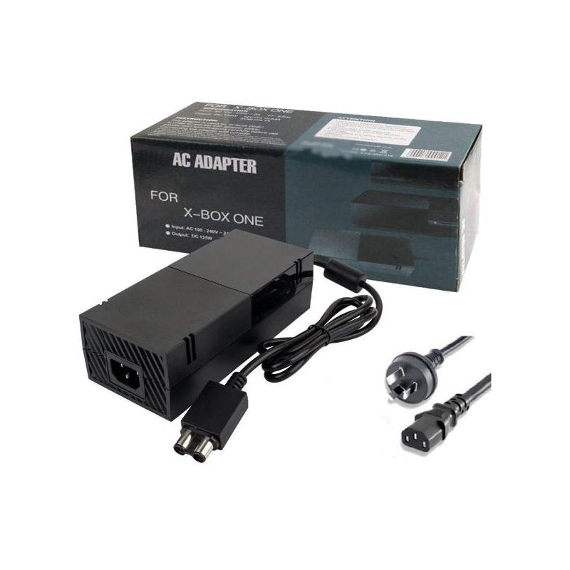 Xbox One power supply charger showing NZ plug connection