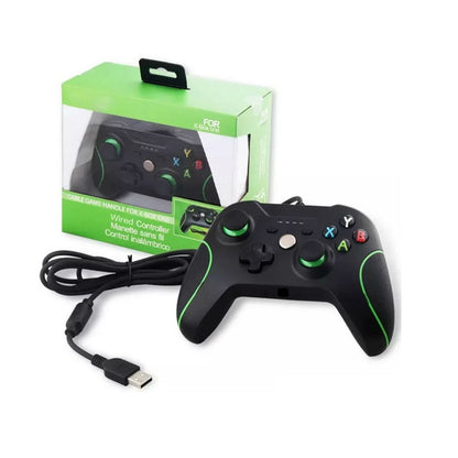 Xbox One wired controller replacement showing front buttons