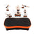 Vibration plate exercise machine top view showing anti-skid surface