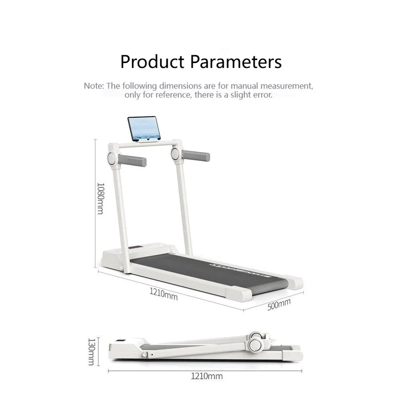 Remote control for foldable walking pad treadmill with Bluetooth