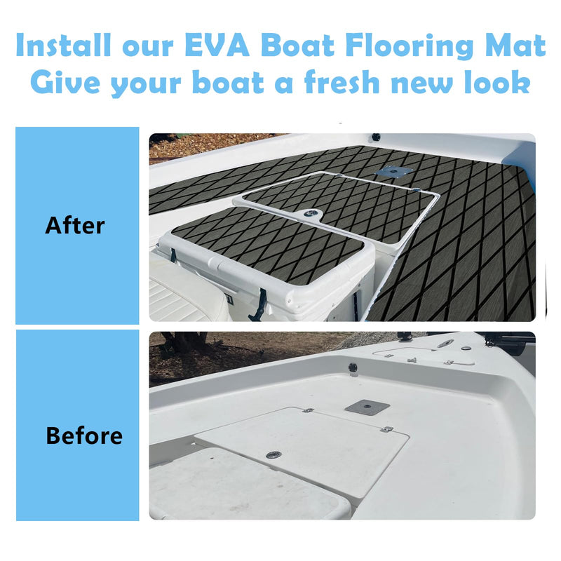 Marine Carpet Teak Boat Flooring Mat