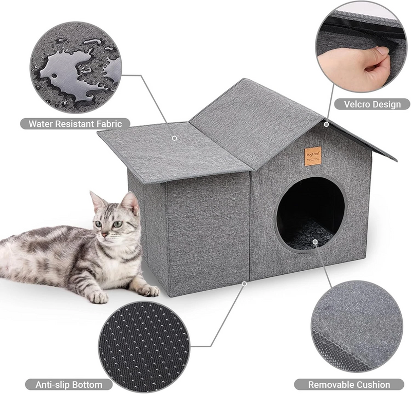 Outdoor Cat House Large