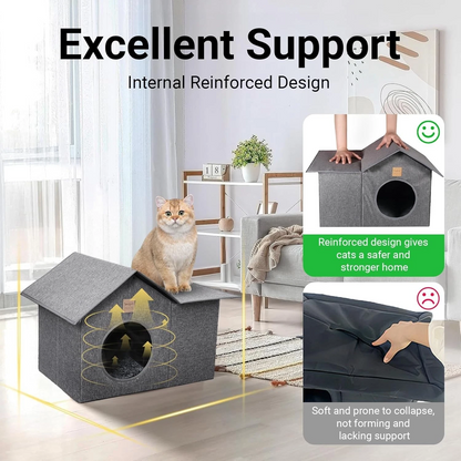 Outdoor Cat House Large