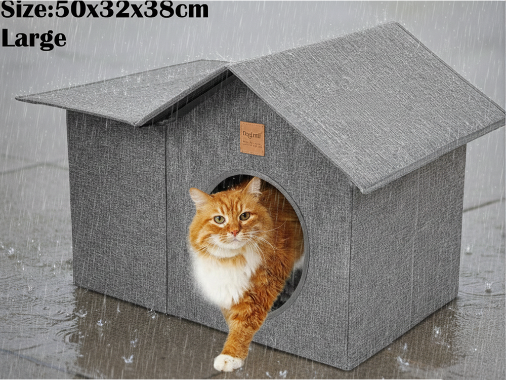 Outdoor Cat House Large