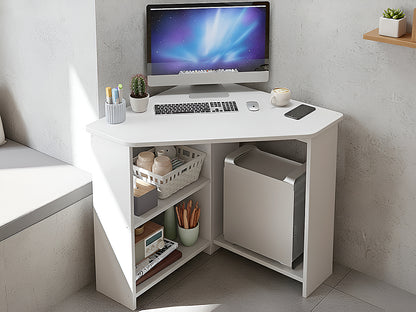 Study Desk Triangular Corner Computer Desk