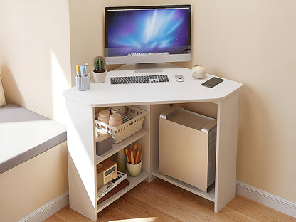 Study Desk Triangular Corner Computer Desk