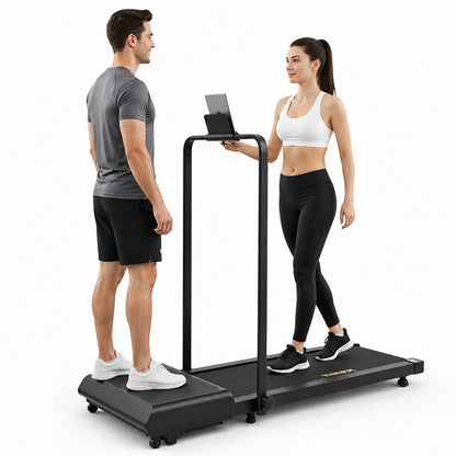 Treadmill with Vibration Plate
