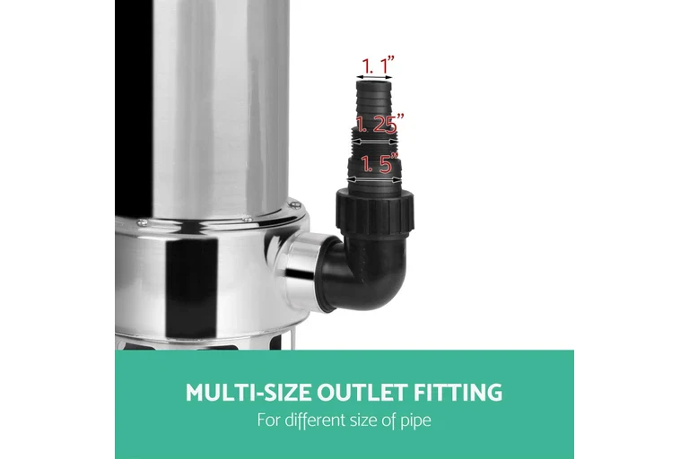 1100W Submersible Water Pump