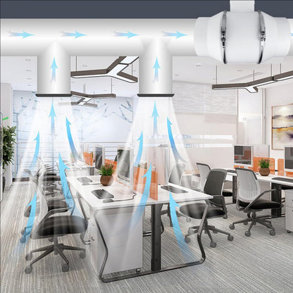 4" Inline Extractor Fan Exhaust Duct