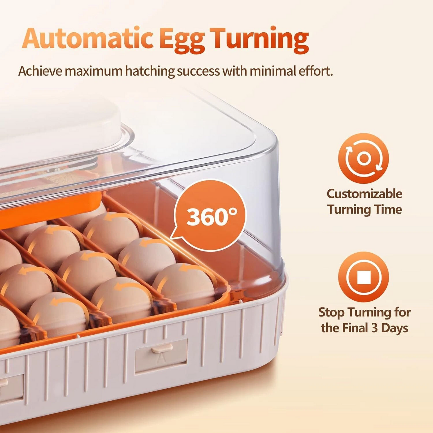 Automatic Egg Incubator  56-70 Eggs