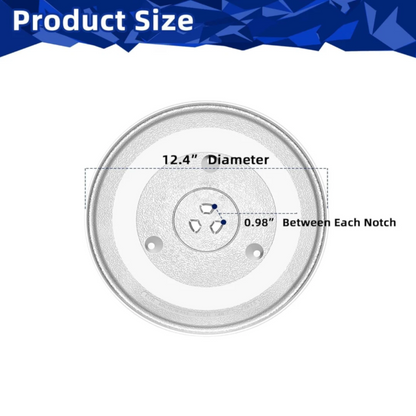 Microwave Turntable Glass Plate