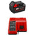 Replacement M18 battery 4Ah showing front view with battery contacts