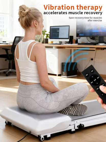 Treadmill with vibration plate power plug compatible with NZ outlets