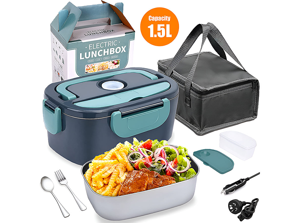 Electric lunch box heating food evenly with quick PTC technology