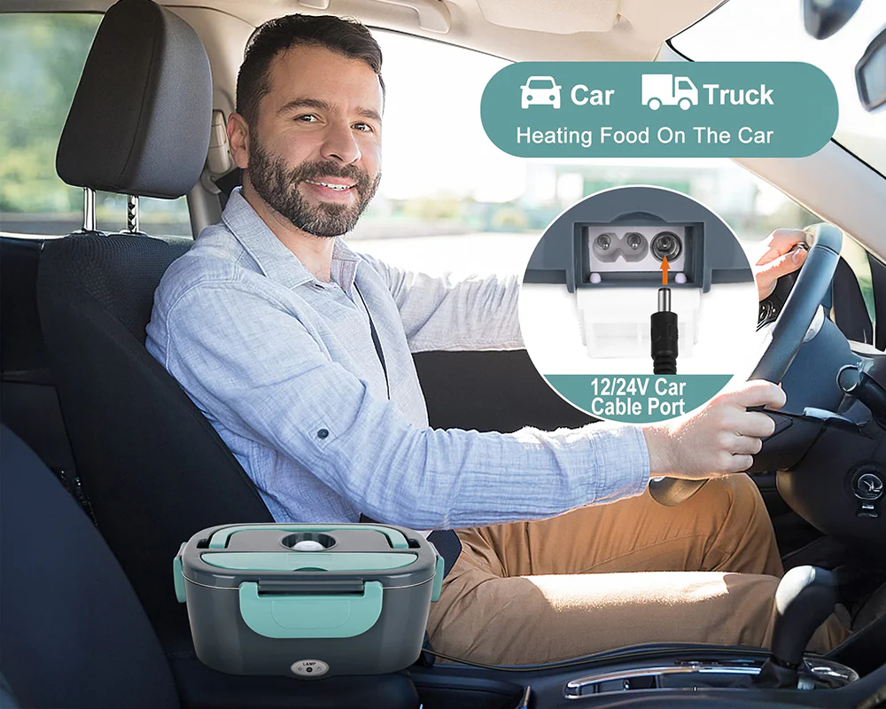 Electric Heating Lunch Box 1.5L