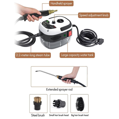 2500W High Pressure Steam Cleaner