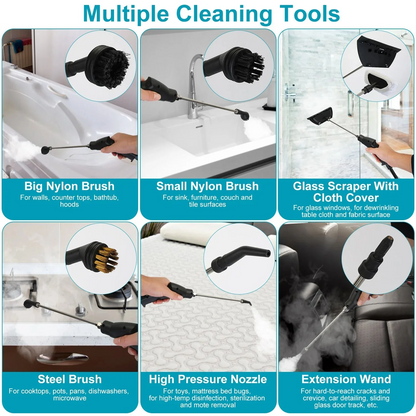 2500W Steam Cleaner High Temperature Pressurized