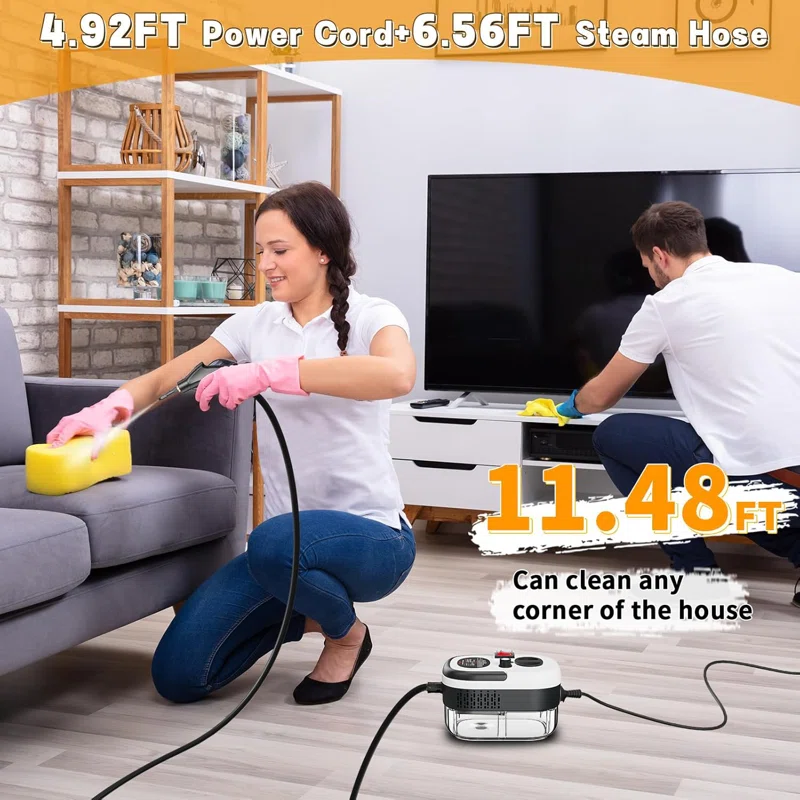 2500W Steam Cleaner High Temperature Pressurized