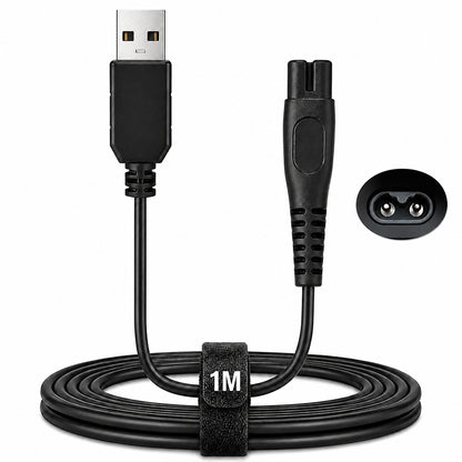 Philips Shaver Charger Cable USB Charging Cable Compatible with Philips Norelco & OneBlade Shavers