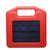 Solar electric fence energiser 5KM showing front view with LED indicator