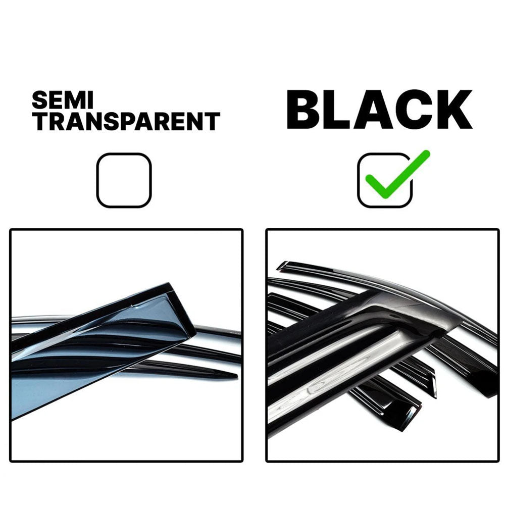 WINDOW VISOR WEATHER SHIELD SUITABLE FOR TOYOTA HIACE 2005-2018