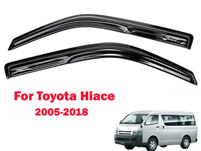 WINDOW VISOR WEATHER SHIELD SUITABLE FOR TOYOTA HIACE 2005-2018