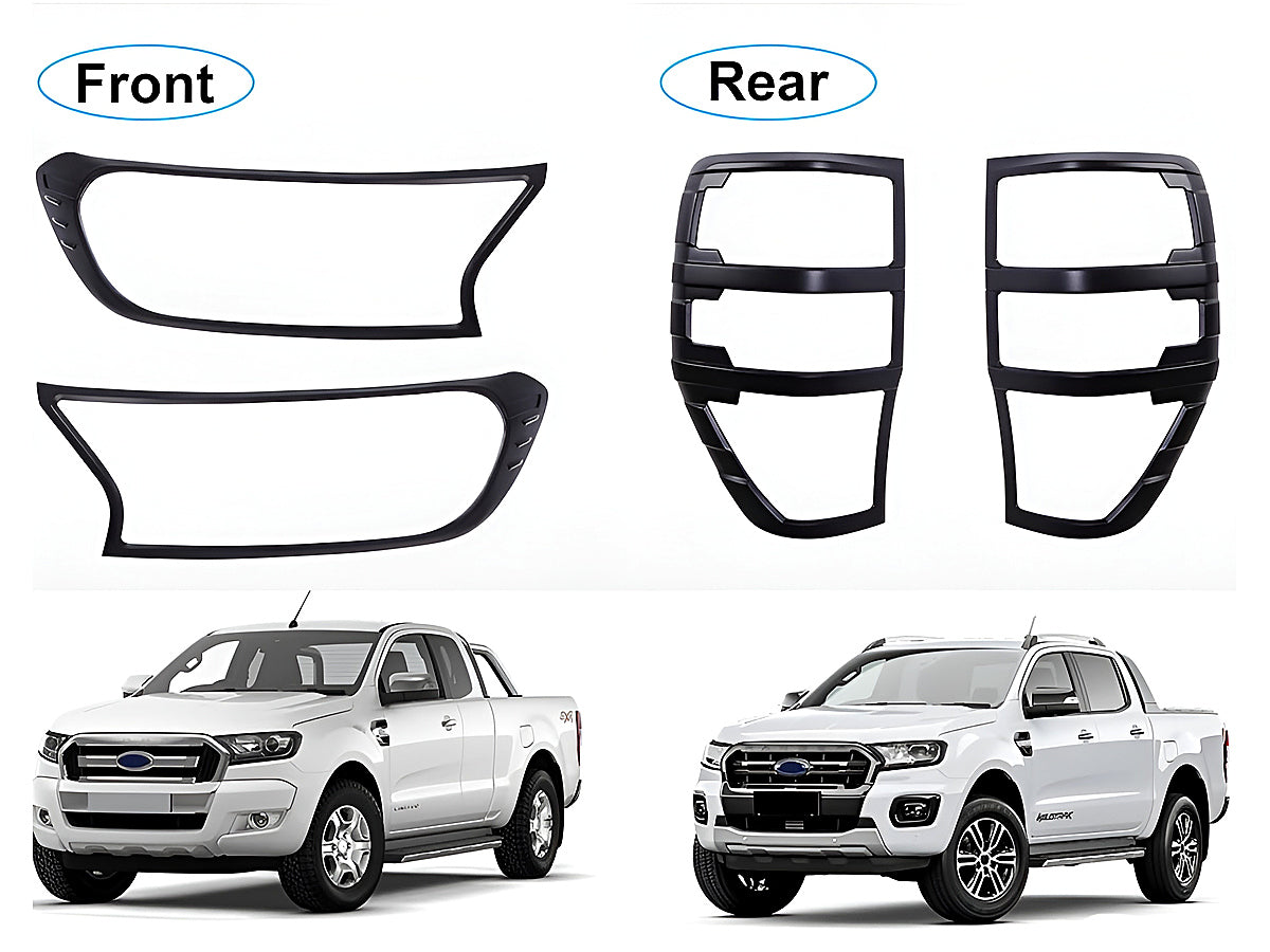 Headlight & Tail Light Covers for Ford Ranger 2015-2022
