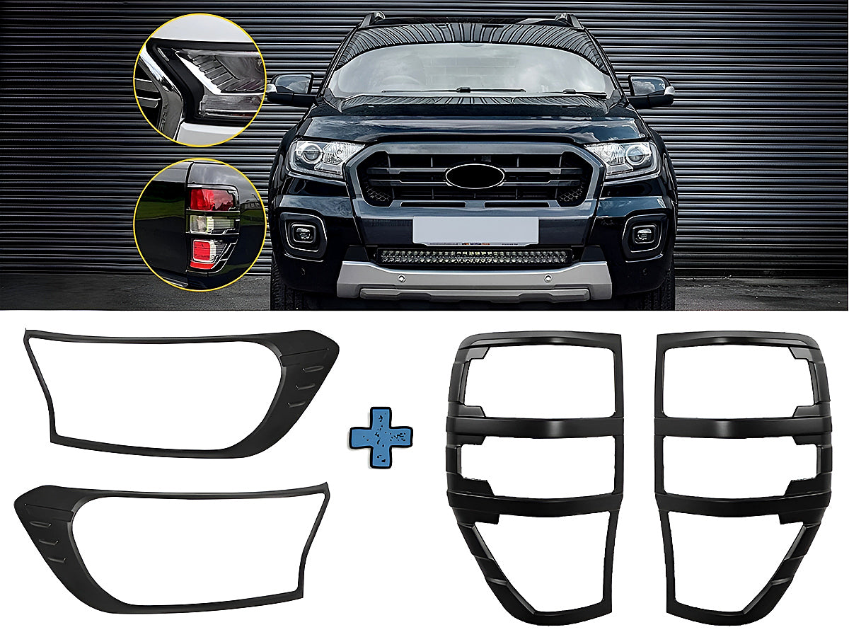 Headlight & Tail Light Covers for Ford Ranger 2015-2022