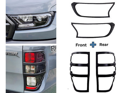 Headlight & Tail Light Covers for Ford Ranger 2015-2022