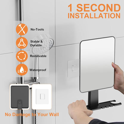 Bathroom Shaving Mirror Fogless Shower Mirror