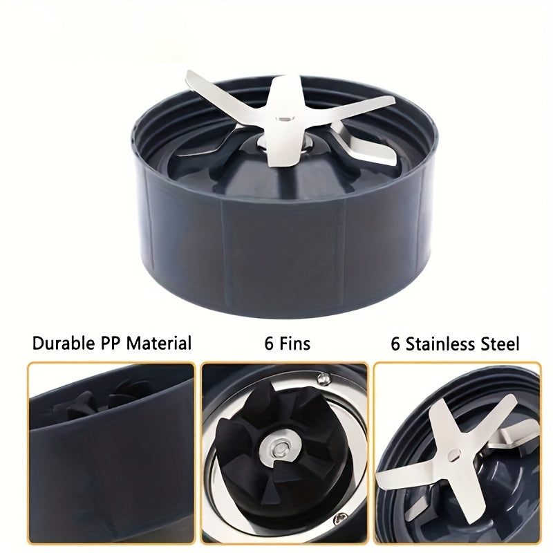 Two Nutribullet replacement blades 600W 900W side by side