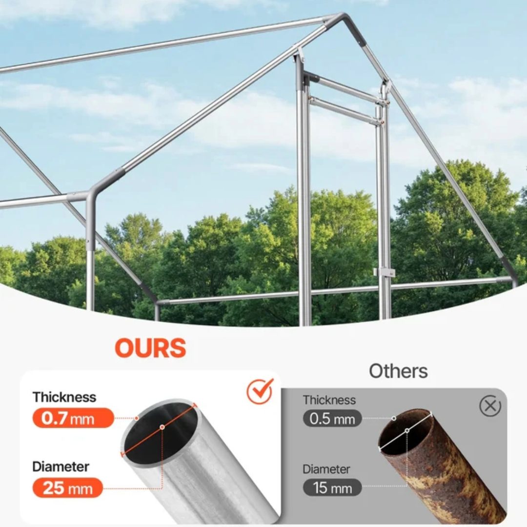 Chicken coop ventilation mesh for airflow and comfort