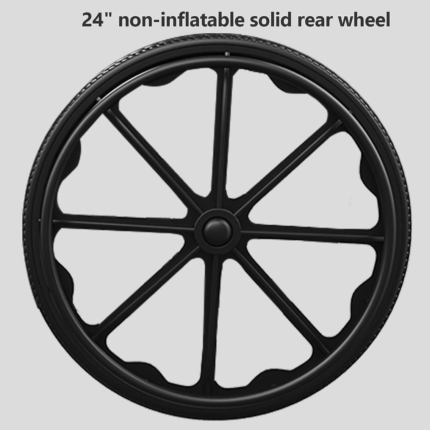 Wheelchair Folding Wheel Chair 24inch