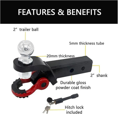 Trailer Hitch Mount with 1-7/8Inch Ball