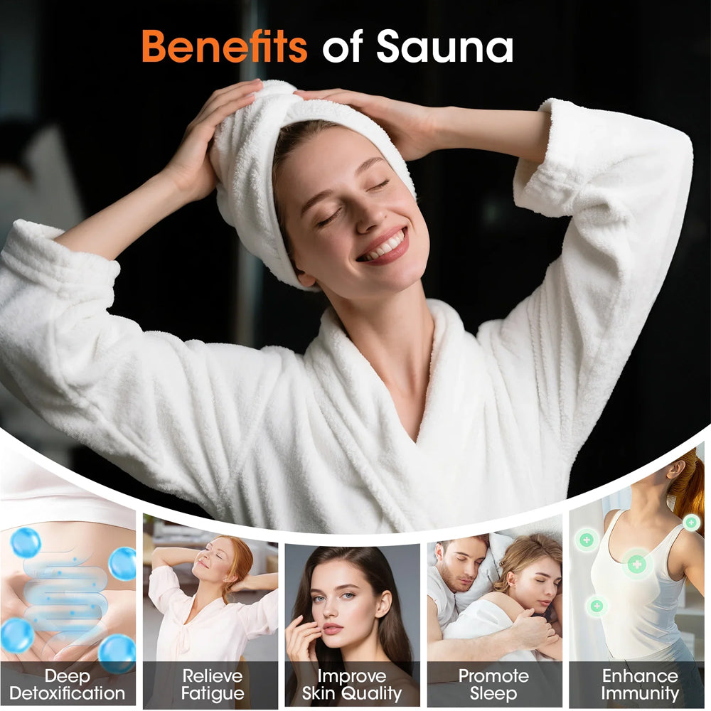 Portable Steam Sauna 2 Person Sauna