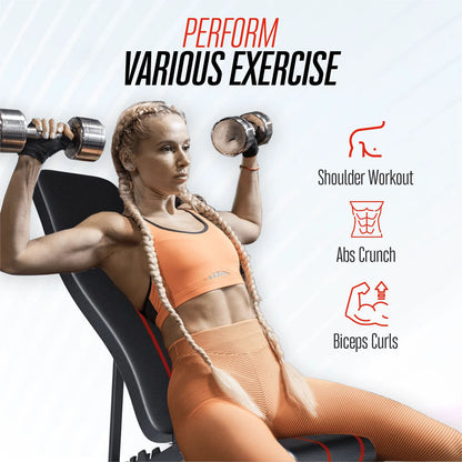 Adjustable Weight  Bench | Heavy Duty | Home Gym Bench