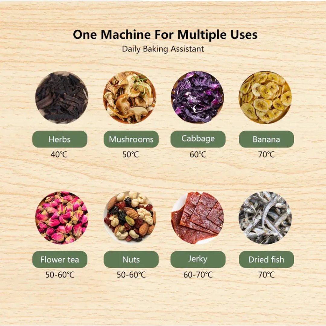 Portable Electric Food Dehydrator Machine