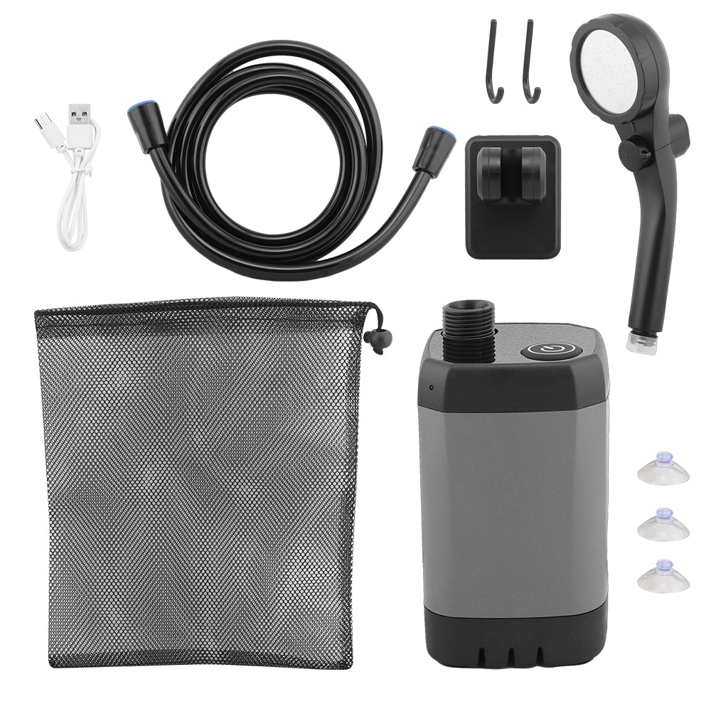Portable Shower Kit Camping Shower Kit with Bucket