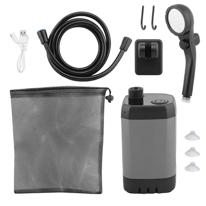 Portable Shower Kit Camping Shower Kit with Bucket